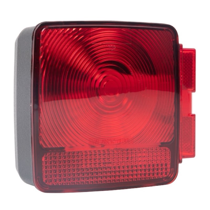 Hopkins - C94P - Power 1 Red Square Trailer LED Light
