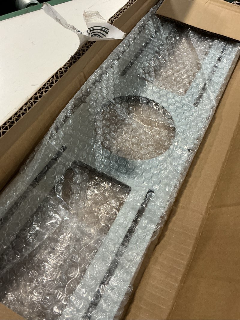 Condition photo showing Good Condition for new construction mounting plate, 4 inch, led recessed lighting housing kits, flat steel rough in bracket fixture for led light bar, 12pc shallow recessed lighting housing plate 4 inch,12 pack