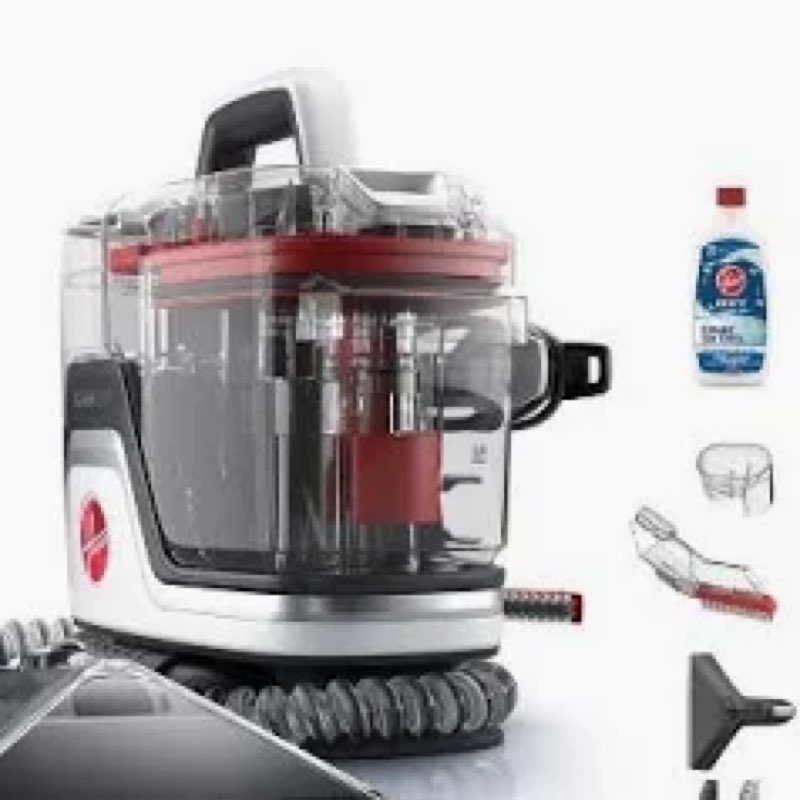 Hoover CleanSlate Plus Portable Carpet + Upholstery Spot Cleaner Machine, Powerful Suction with Vers