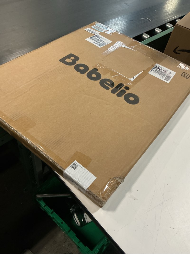 Condition photo showing Good Condition for BABELIO Safety Gate Door Fits for Stairs, Narrow and Wide Doorways with Auto Close, Easy Install, No Drilling, Pressure Mounted for Baby, Child, Pets, Dog/Puppy, 26''-40'', White White 30"Tall 26"-40" Wide