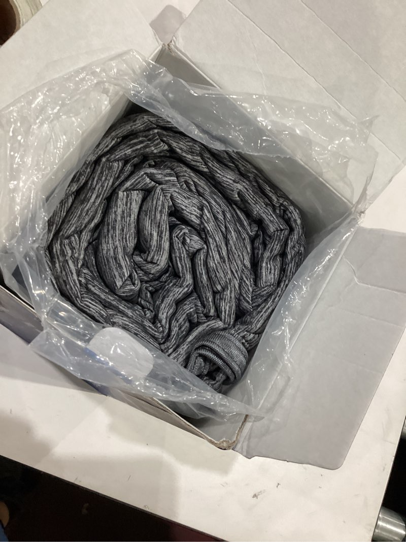 Condition photo showing Good Condition for elegear revolutionary cooling blanket king, absorbs heat to keep body cool for night sweats, arc-chill3.0 cool fiber q-max>0.5 for hot sleepers, lightweight summer cold blankets for sleeping 90" x 90" black queen (90" x 90")