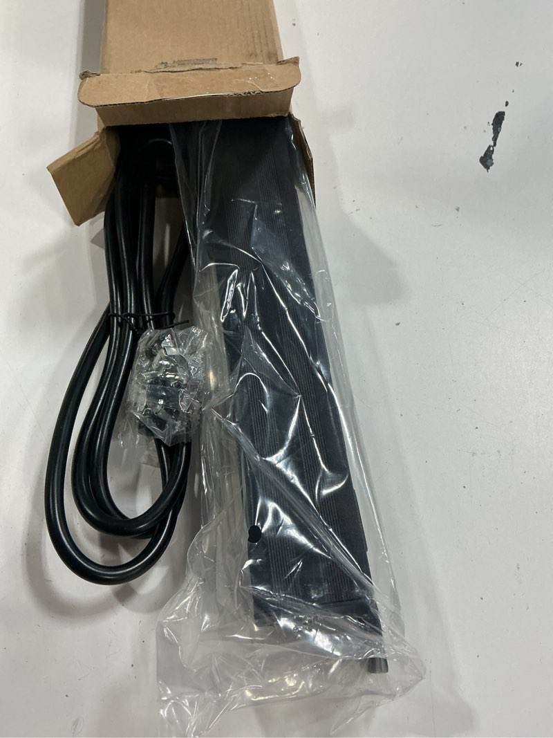 Condition photo showing Good Condition for BTU Power Strip Surge Protector Rack-Mount PDU, 8 Right Angle Outlets Wide-Spaced, Mountable Power Strip Heavy Duty for Server Racks, Commercial, 300J,ETL (Black 6FT)