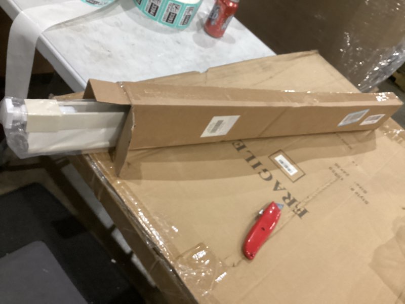 Condition photo showing New/Like New for lazblinds no tools no drill cordless cellular shades, light filtering honeycomb shades for home, thermal insulation blinds for windows, 20" w x 48" h, grey light filtering-grey 20" w x 48" h