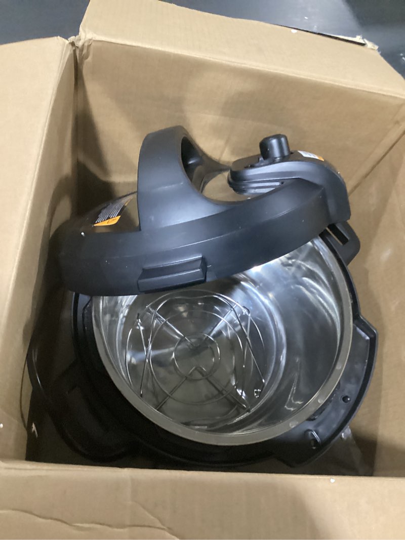 Condition photo showing Good Condition for instant pot duo 7-in-1 electric pressure cooker, slow cooker, rice cooker, steamer, sauté, yogurt maker, warmer & sterilizer, includes app with over 800 recipes, stainless steel, 8 quart