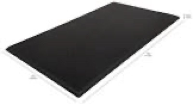 amazon basics anti-fatigue standing mat, non-slip, cushioned comfort mat for home, office and kitche