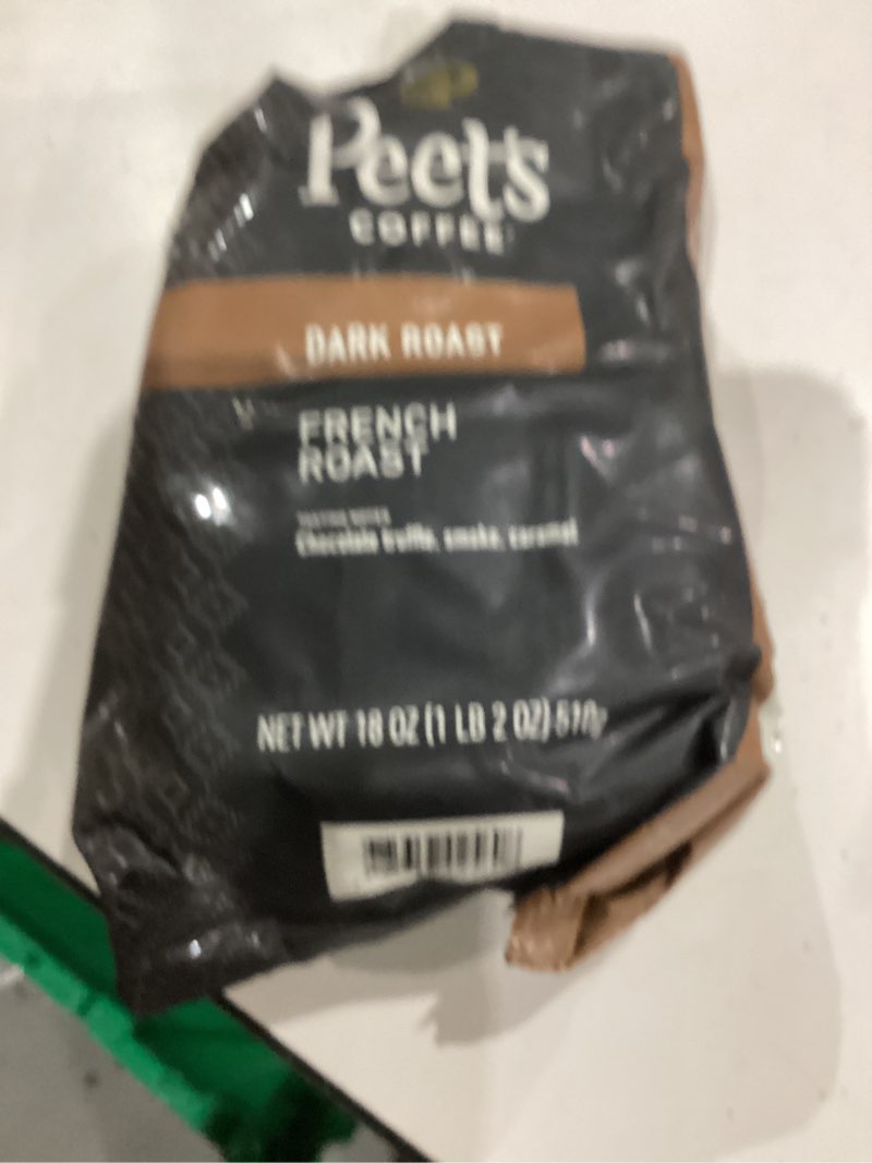 Condition photo showing New/Like New for Peet's Coffee, Dark Roast Ground Coffee - French Roast 18 Ounce Bag French Roast 18 Ounce (Pack of 1)
