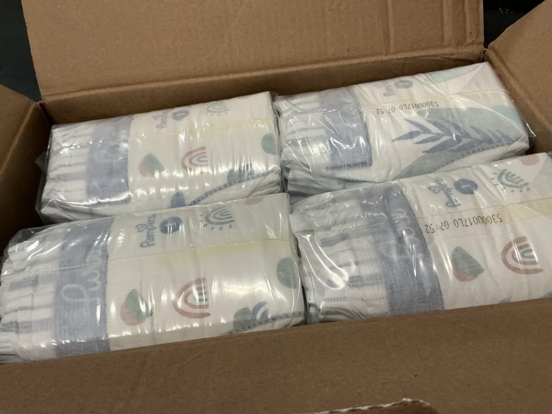 Condition photo showing New/Like New for Pampers Pure Protection Baby Diapers, Size 1 (8-14 lbs), 132 Count, Up to 100% Leakproof, Premium Plant-based Skin Protection, Hypoallergenic Soft Diapers Size 1 132