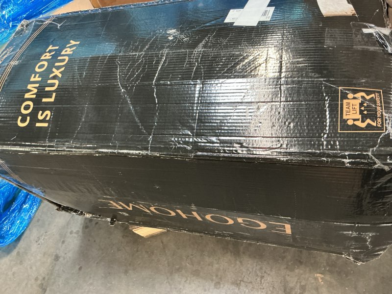 Condition photo showing Good Condition for EGOHOME 12 Inch King Memory Foam Mattress for Back Pain, Cooling Copper Gel Bed in a Box, Foam Made in USA, CertiPUR-US Certified, Therapeutic Medium Firm, 76x80x12 Black King (U.S. Standard) 12 Inch Medium Firm