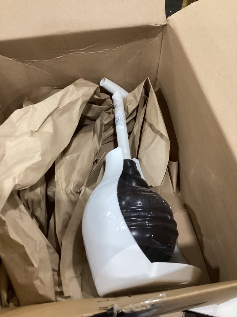 Condition photo showing Good Condition for Korky BeehiveMAX Hideaway - Heavy Duty Toilet Plunger with Holder - Drip Free Carry - Seals All Bowl Shapes – Powerful Clog Removal, 97-5 White