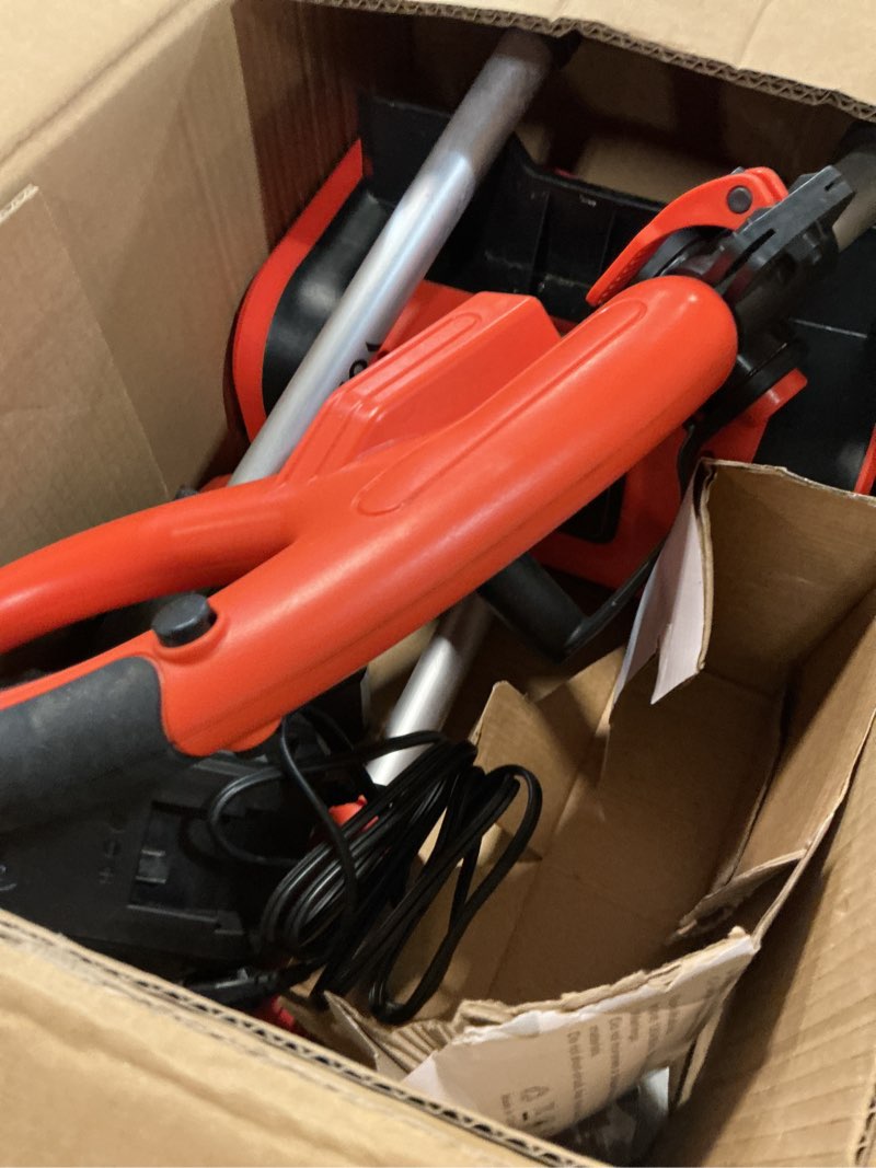 Condition photo showing As Is for Craftsman 10 in. Single stage Battery Snow Shovel Thrower Tool Only