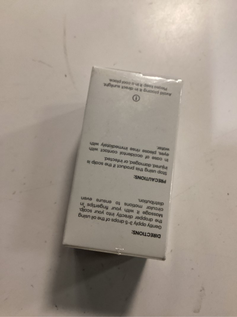 Condition photo showing New/Like New for Growplex Rosemary Elixir – Daily Scalp Oil with 9 Essential Oils – Lightweight, Non-Greasy Formula for a Healthy-Looking Scalp – For Men & Women – 2oz