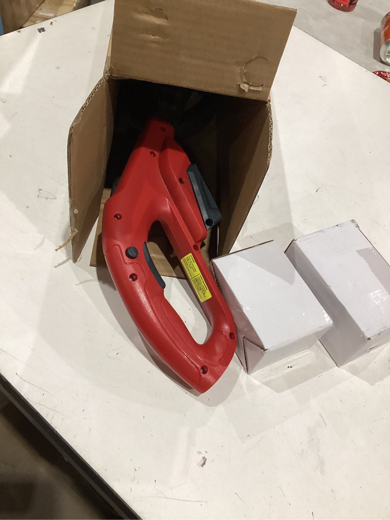 Condition photo showing Good Condition for 20v lightweight stringless grass trimmer, battery powered weed eater, cordless electric weed trimmer with battery and charger