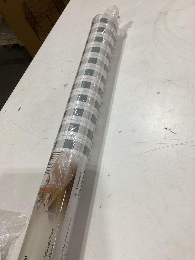 Condition photo showing As Is for lovepads skin-friendly table protector 24 x 48 inch, thick plastic table cover, table protector for 