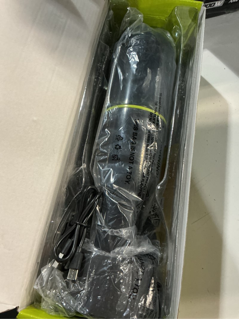 Condition photo showing Good Condition for tzumi ionvac handvac, cordless handheld vacuum with usb-charging and multiple attachments - green