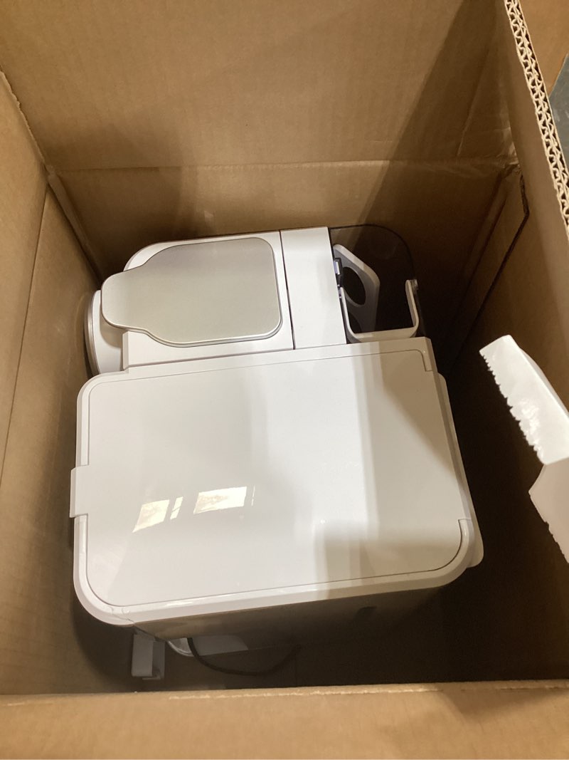 Condition photo showing As Is for Cuisinart 12-Cup Coffee Maker, Single-Serve Brewer Glass Carafe, Automatic Hot & Iced Coffee Machine, Brew Strength Control and Brew Pause, SS-16W, White