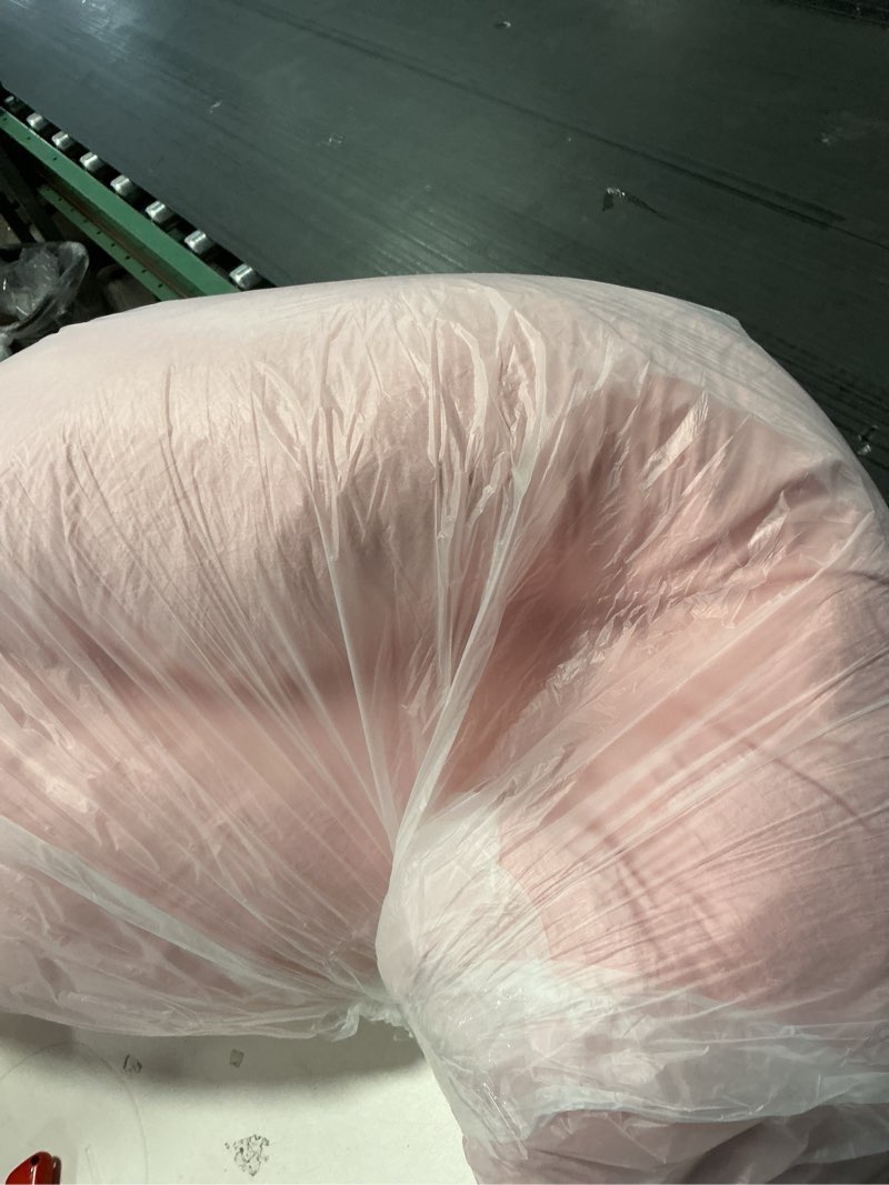 Condition photo showing Good Condition for Momcozy Pregnancy Pillows for Sleeping, U Shaped Full Body Maternity Pillow for Side Sleeping - Support for Back, Legs, Belly, HIPS, 57 Inch, Pink