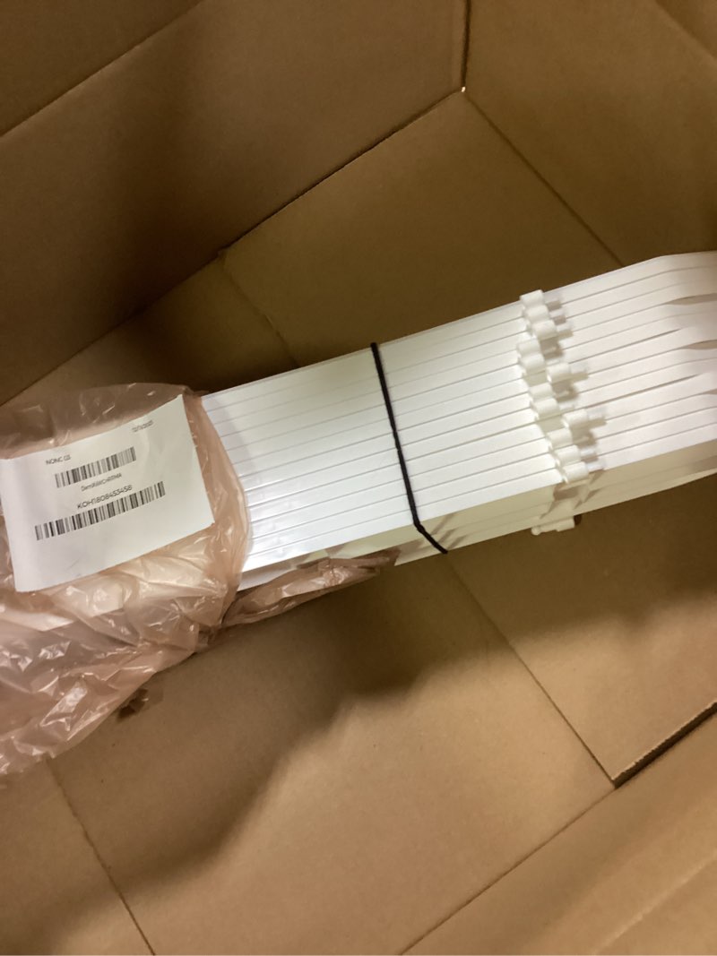 Condition photo showing Good Condition for ECOOPTS 30" H Vinyl Picket Fence Post White PVC Post for Picket Fence 30"H x N/A W White Post 1