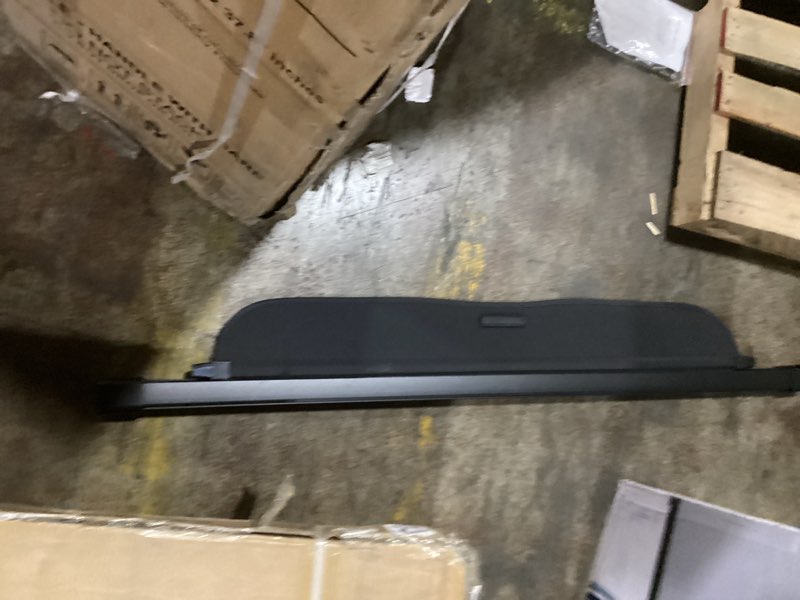 Condition photo showing As Is for car rear trunk retractable cargo cover for kia soul 2008 2009 2010 2011 2012 2013, luggage parcel shelf shade curtain shelves privacy screen security accessories