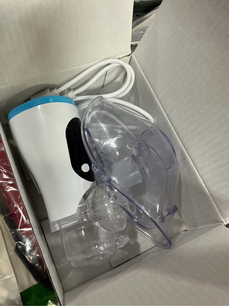 Condition photo showing Good Condition for Smart Rechargeable Portable Nebulizer with LCD Screen – Compact, Powerful & Ideal for On-The-Go, Home & Travel Use, Innovative Nebulizer for Enhanced Breathing