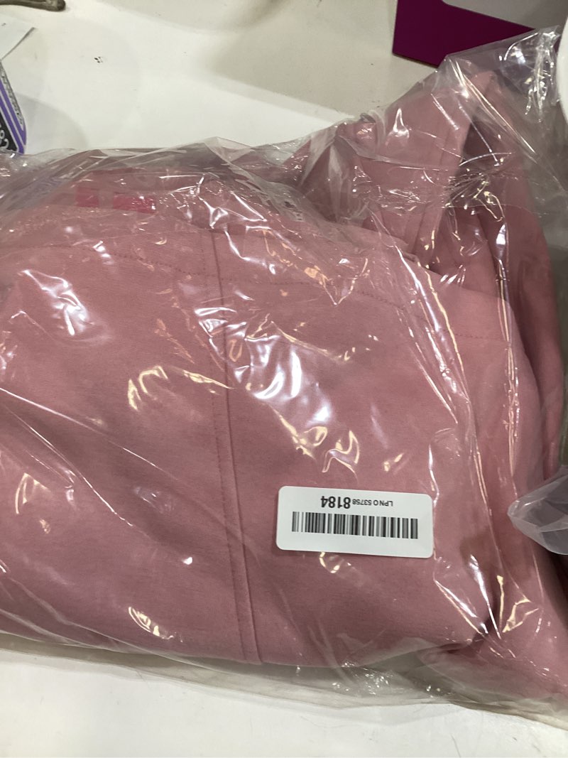 Condition photo showing Good Condition for aelfric eden stripe super baggy sweatpants oversized barrel pants vintage wide leg elastic waist lantern trouser unisex x-small pink