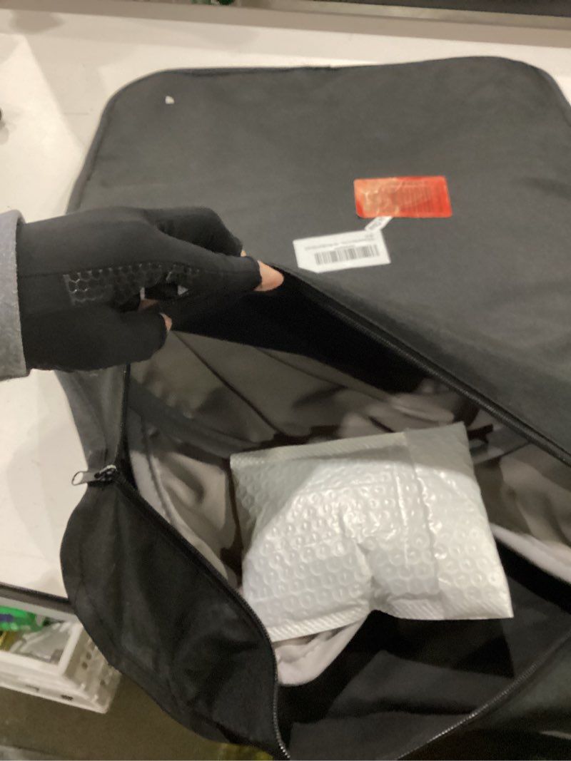 Condition photo showing As Is for roccs sunshade roof for tesla model y 2020-2024 colorful ice crystal glass roof sunshade sunroof no-sag design retractable sunshade heat insulation roof window sun protection snap foldable (white) white(modely 2020-2024?