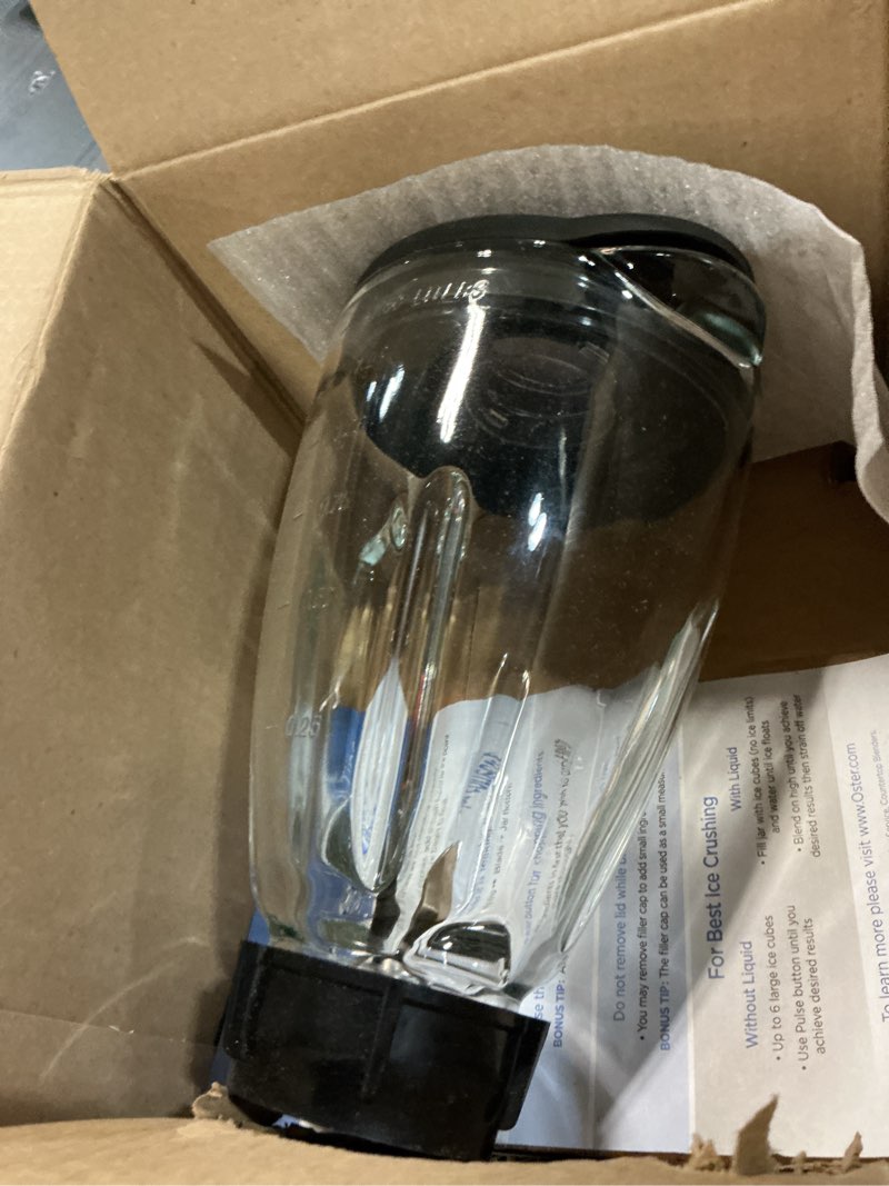 Condition photo showing New/Like New for Oster - Oster® Classic Series 8 Speed Blender with Duralast™ All Metal Drive - Gray