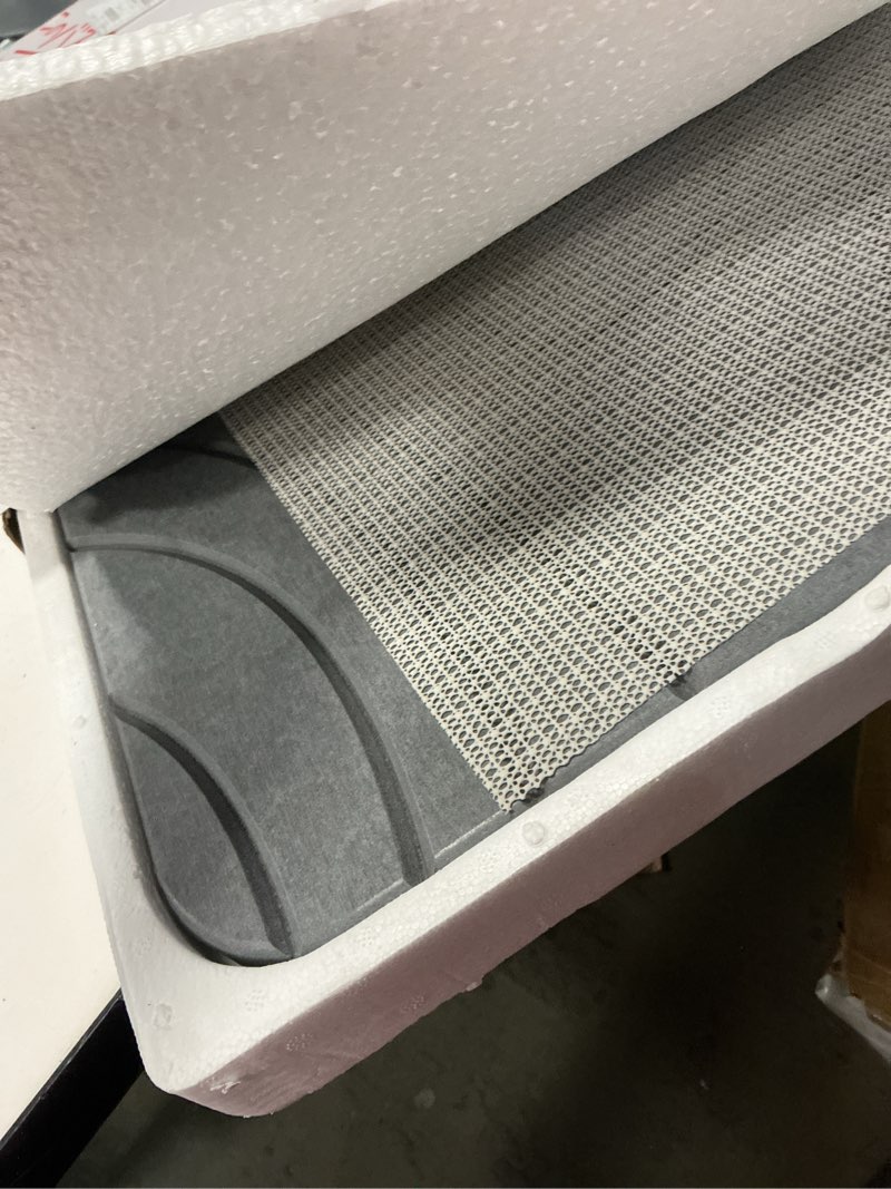 Condition photo showing Good Condition for 2 pack diatomaceous earth shower mat, stone bath mat, nonslip super absorbent fast-drying hard bath mat for bathroom shower floor, 24 x 16 inch, grey wave design