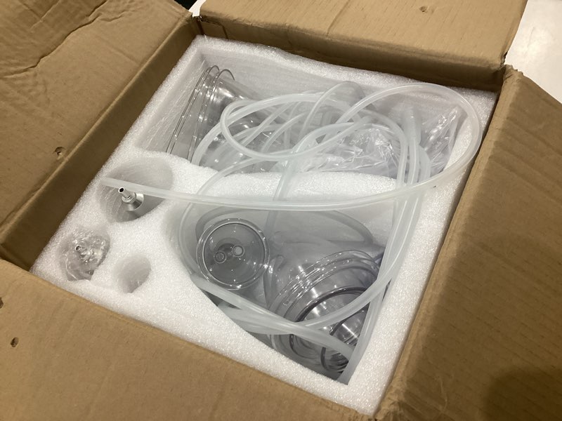 Condition photo showing Good Condition for twowin multifunctional vacuum therapy machine, cupping therapy sets, cupping scraping body shape massager adjustable suction and 6 modes with 30 cups and 3 pumps acuum therapy machine set