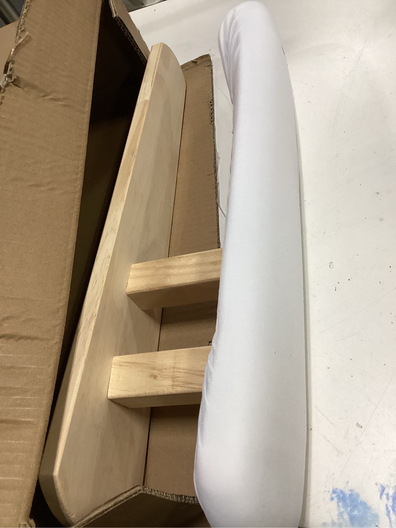 Condition photo showing Good Condition for 2026 Upgrade Portable Ironing Board Padded Long&Short Sleeve&Chest Tailor Ironing Board with Wooden Base for Daily Tailor Ironing,Household,Laundry Rooms,Travel Use (White)