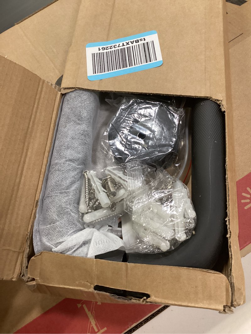 Condition photo showing Good Condition for Shower Grab Bar, 2 Pack 24 Inch Black Bathroom Grab Bar, 1.25" Diameter 304 Stainless Steel Anti-Slip Grab Bars for Bathtubs and Showers, Handicap Shower Grab Bar for Seniors Elderly