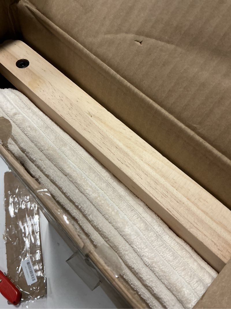 Condition photo showing New/Like New for K&H Pet Products Bolster Kitty Sill Cat Window Perch Bed for Large Cats, Orthopedic Window Hammock Holds 40 lbs, Washable Cover, Indoor Windowsill Furniture Bed Seat - Tan/Kitty Unheated 14 X 24in Tan/Kitty Print Recyclable Box