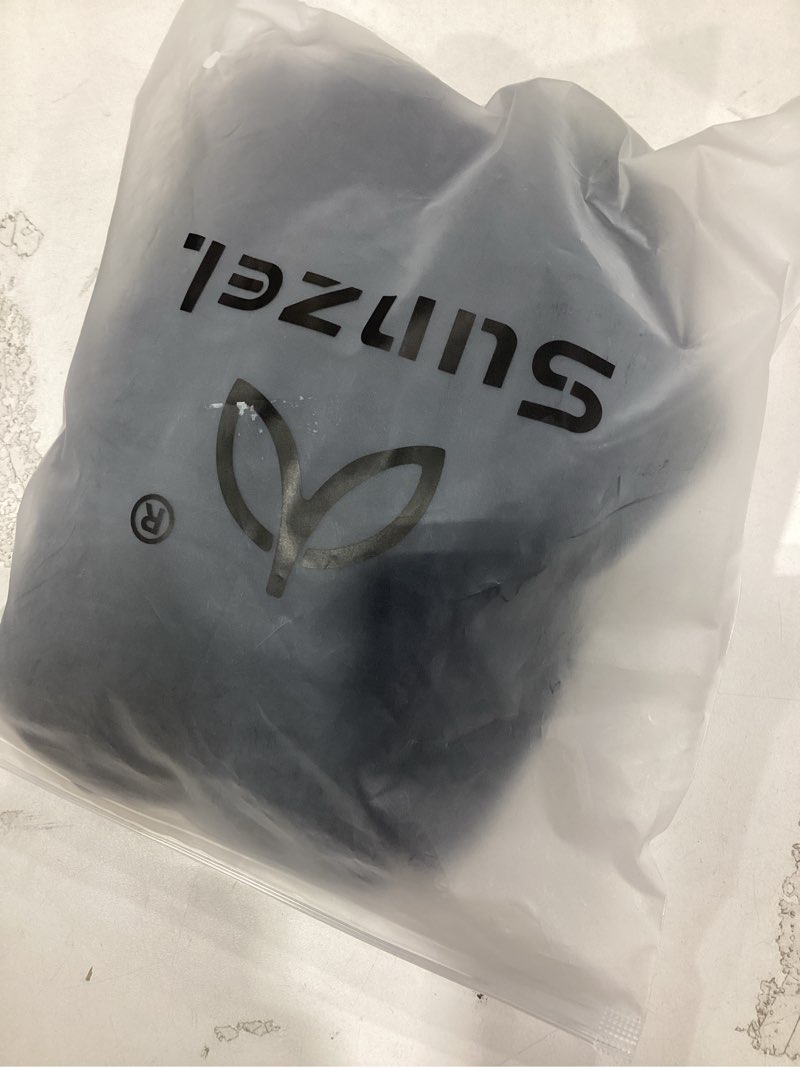 Condition photo showing As Is for Sunzel High Waist Mini Flared Leggings for Women, Tummy Control Casual Flare Yoga Pants for Yoga Workout Gym 34\" Height: 5'9\" - 5'11\" Large Black