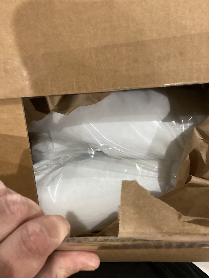 Condition photo showing New/Like New for Decorative Square Pillow Inserts (Pack of 2, 20"x20", White, Polyester) - Premium Cushion Fillers for Living Room, Bed, and Chair - Plush & Stylish Home Comfort 20x20 Inch (Pack of 2)