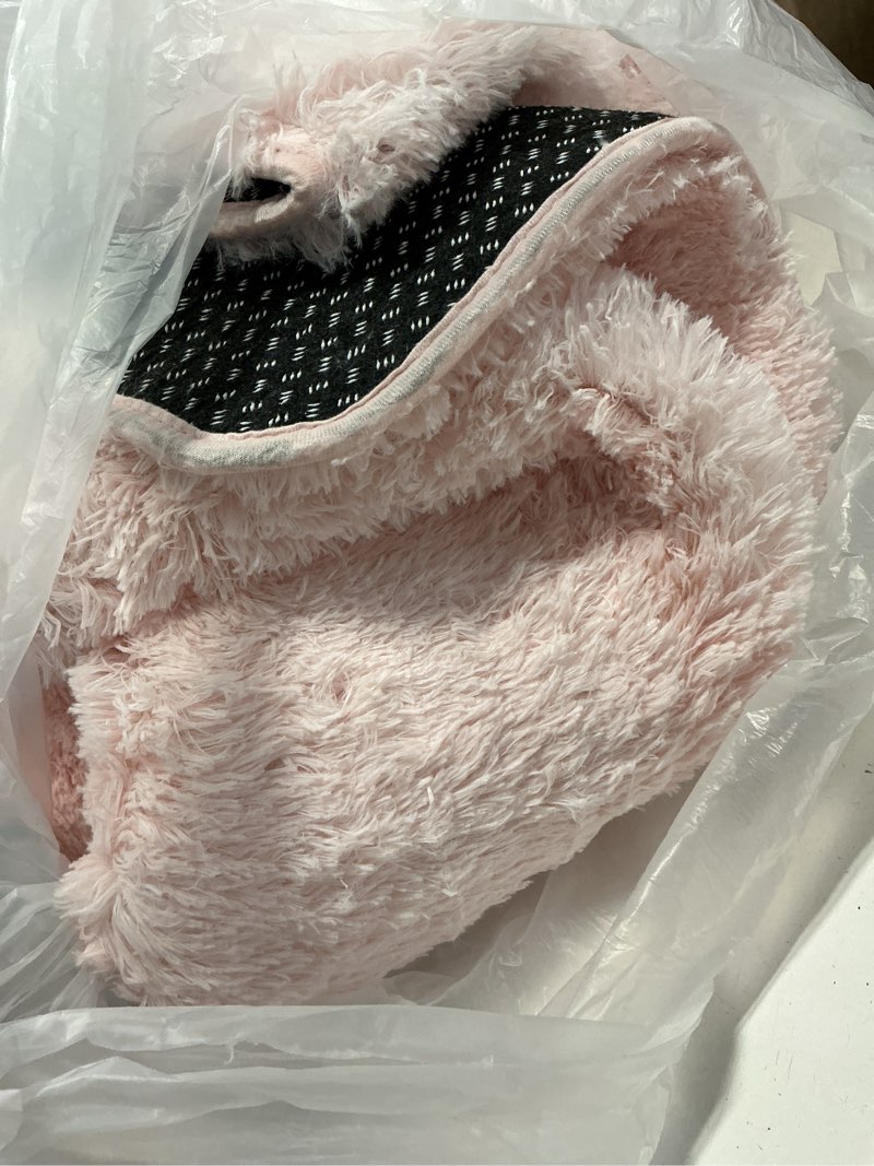Condition photo showing Good Condition for ophanie pink area rugs for bedroom girls, 5x8 kids fluffy fuzzy furry shag carpet, plush soft cute baby shaggy bedside indoor floor rug for teen dorm home decor aesthetic, nursery 5- pink rectangular 5' x 8' (rectangular)