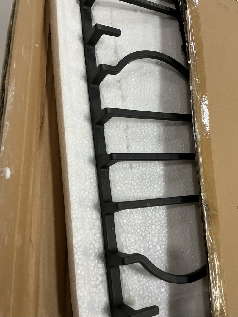 Condition photo showing New/Like New for dg94-00937a cast iron gas stove grate replacement for samsung gas stove top support parts nx58h9500ws nx58h5600ss nx58r5601ss samsung gas range surface burner grates replacement parts dg94-00468a