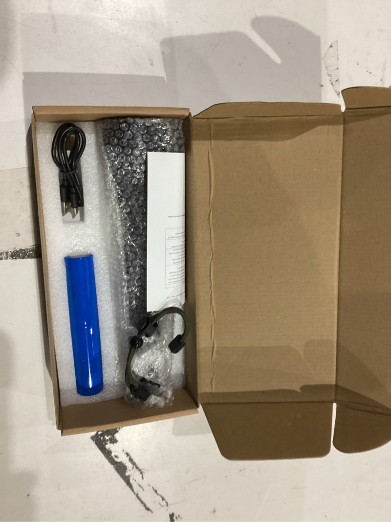 Condition photo showing Good Condition for Cinlinso Rechargeable LED Flashlights High Lumens, 99,000 Lumens Super Bright Flash Light with 7 Modes, Powerful Handheld Waterproof Flashlights for Home Emergencies, IPX6 Waterproof