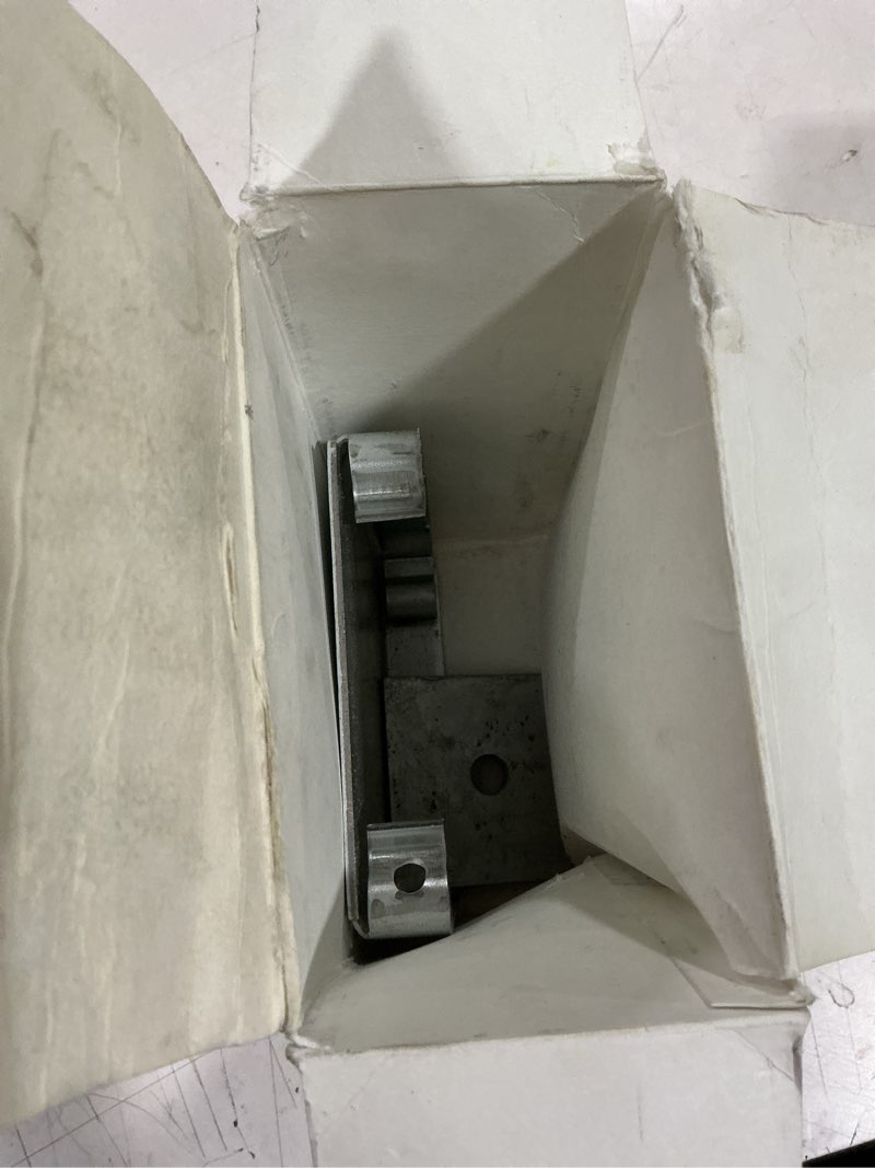 Condition photo showing As Is for incomplete simpson strong-tie abw 6-in x 6-in zmax wood to concrete (retrofit) base