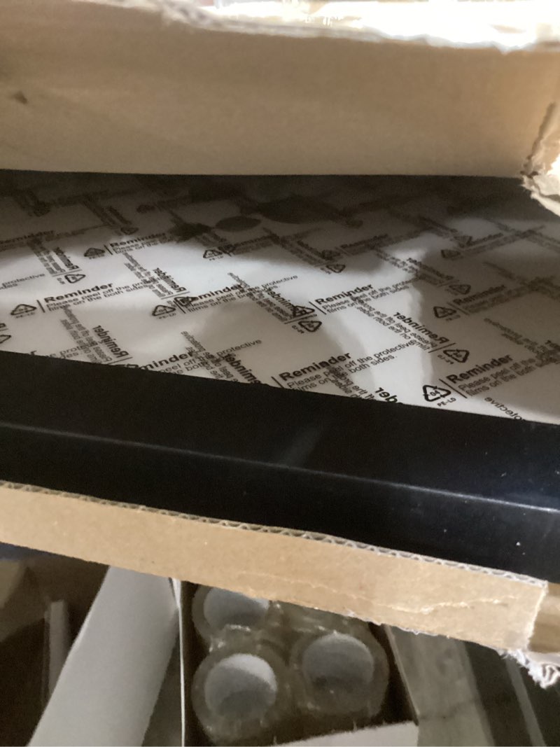 Condition photo showing Good Condition for seseat 6x6 picture frame black, photo frames for desk or wall gallery display, 1 pack black 6x6