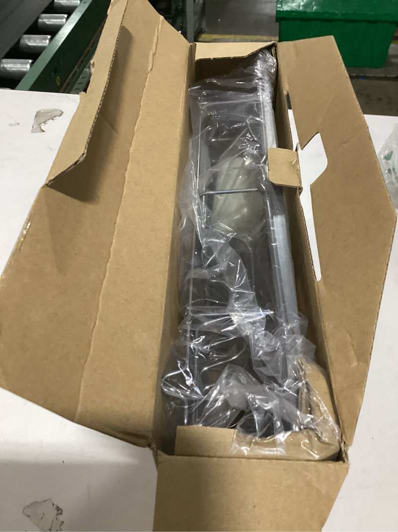 Condition photo showing New/Like New for Dish Drying Rack in Sink - Expandable Stainless Steel Dish Rack Over The Sink, Kitchen Sink Drain Strainer with Cutlery Holder & Cup Holders, 15.4 x 9.8 x 3.0 Inch, Silver Silver Standard - 15.4" × 9.8" × 3"