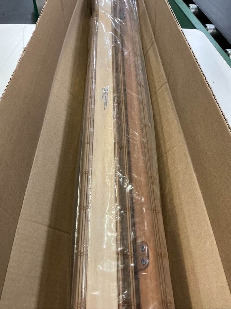 Condition photo showing Good Condition for lazblinds no tools no drill cordless bamboo roman shades, light filtering window treatment, roll up bamboo blinds for window 35'' w x 64'' h, squirrel squirrel 35'' w x 64'' h