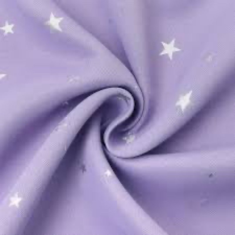BGment Star Room Darkening Curtains for Bedroom - Grommet Thermal Insulated Silver Star Print Kids C