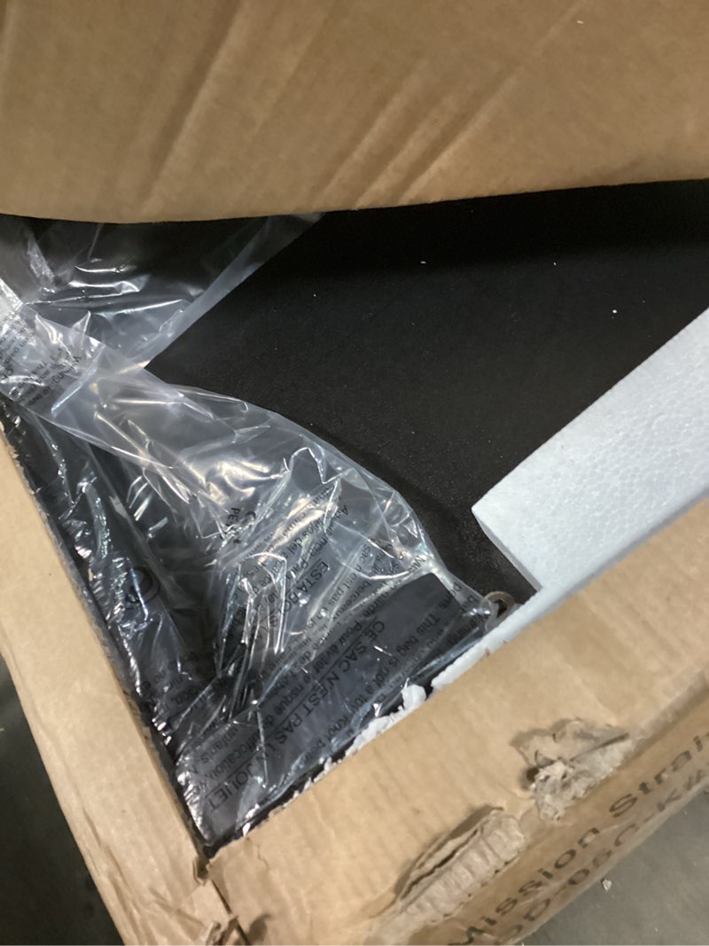 Condition photo showing Good Condition for SHW Mission 48-Inch Home Office Computer Desk, Black Black 48-Inch