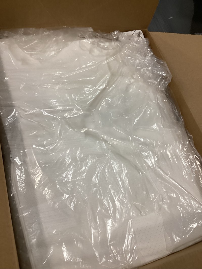Condition photo showing Good Condition for leg pillow elevation blood circulation, leg wedge for elevation for swelling, leg elevating pillow for after surgery, memory foam foot knee pillow for back sleeping 23.6×16.8×8 inch white/grey 23.6*16.8*8 inch white/grey