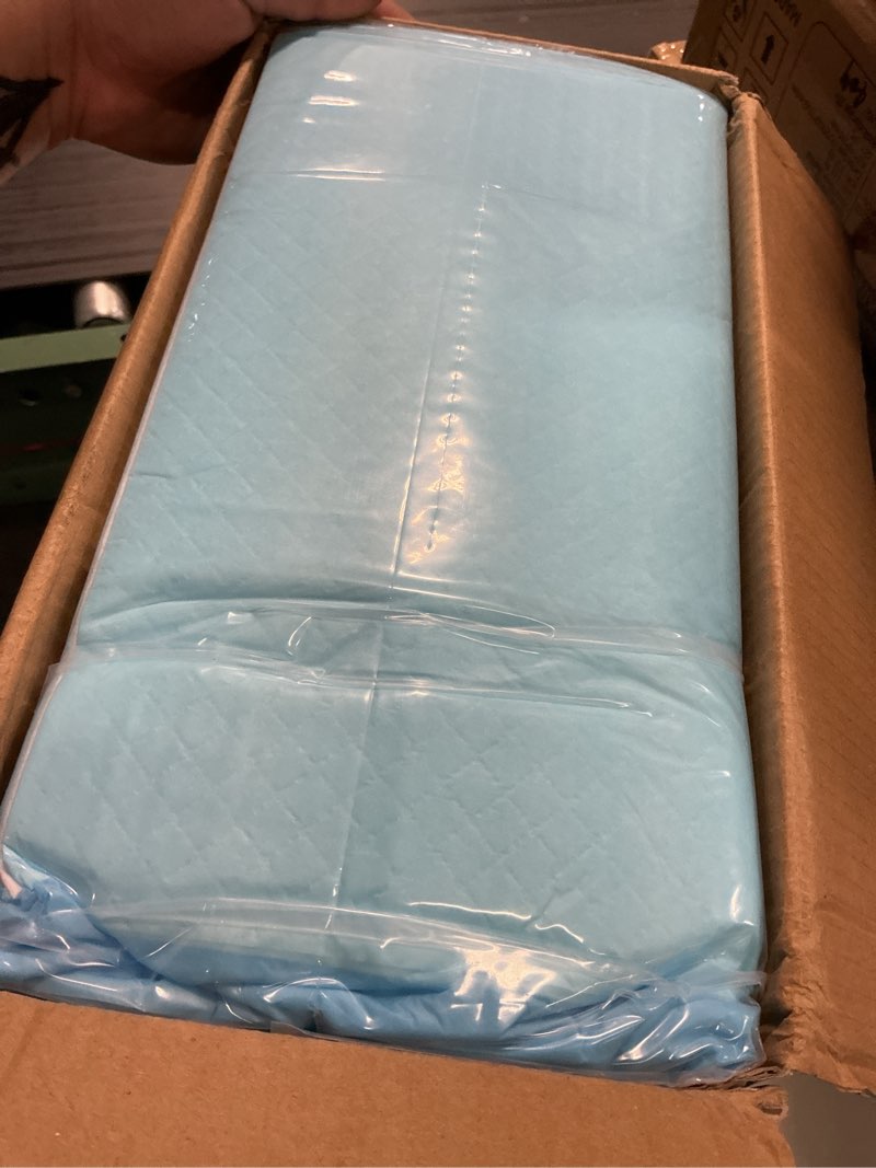 Condition photo showing Good Condition for 100 count large dog & cat puppy pee pads - 28"x30" absorbent potty training pads | leakproof quick-dry disposable pet pads for puppies, dogs & cats | indoor, outdoor, litter box, housebreaking use 30" x 28" (100 count)