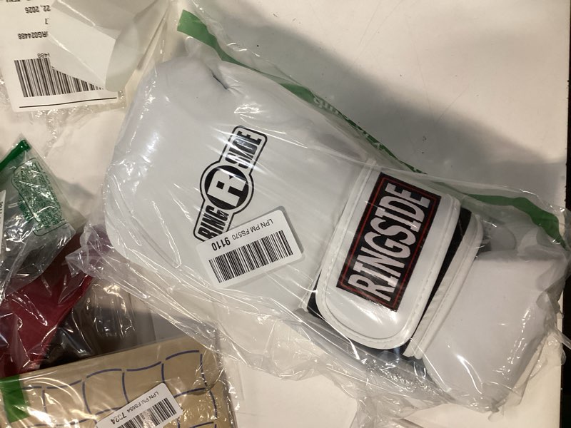 Condition photo showing New/Like New for Ringside Striker Boxing Training Sparring Gloves Large-X-Large White