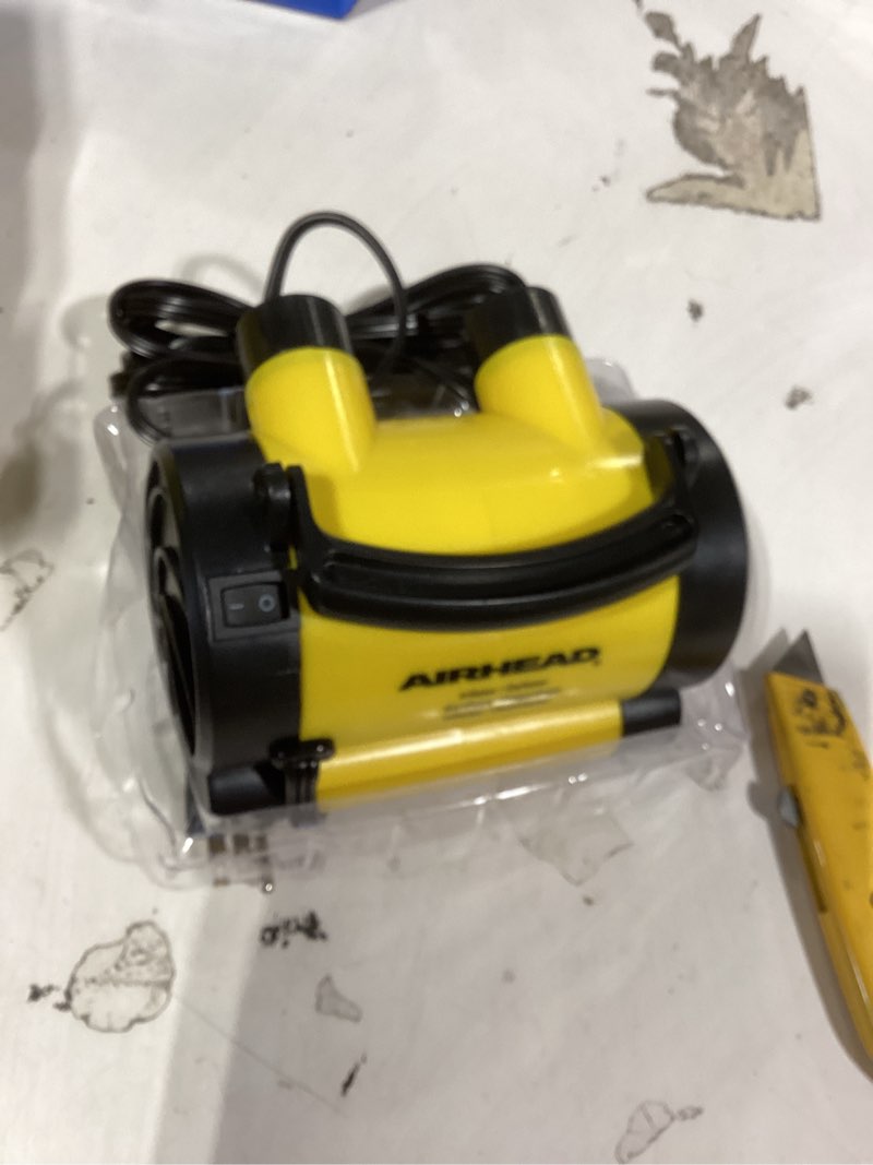 Condition photo showing Good Condition for similiar productairhead ahp-120 kwik tek air pump canister (120-volt), yellow/black