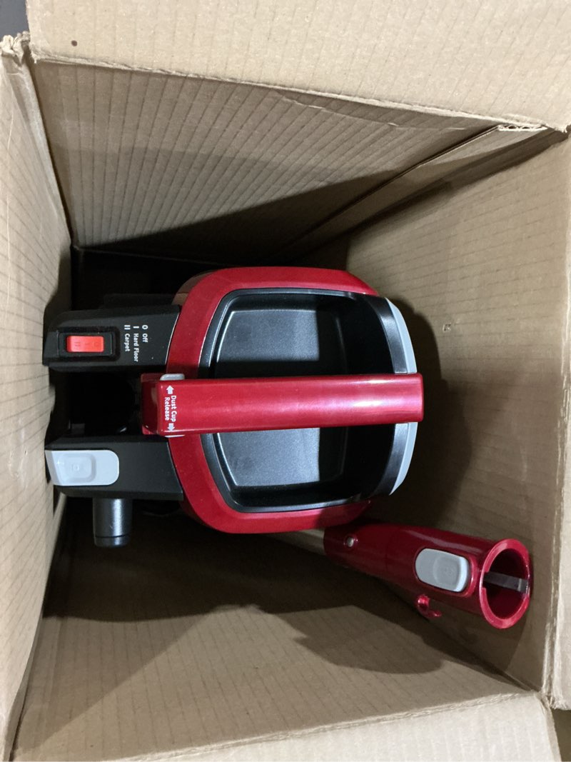 Condition photo showing As Is for Shark Upright Vacuum, Navigator Lift-Away Deluxe with Large Dust Cup Capacity, HEPA Filter, Swivel Steering, Upholstery Tool & Crevice Tool, Blue, NV360 Navigator (Navy)