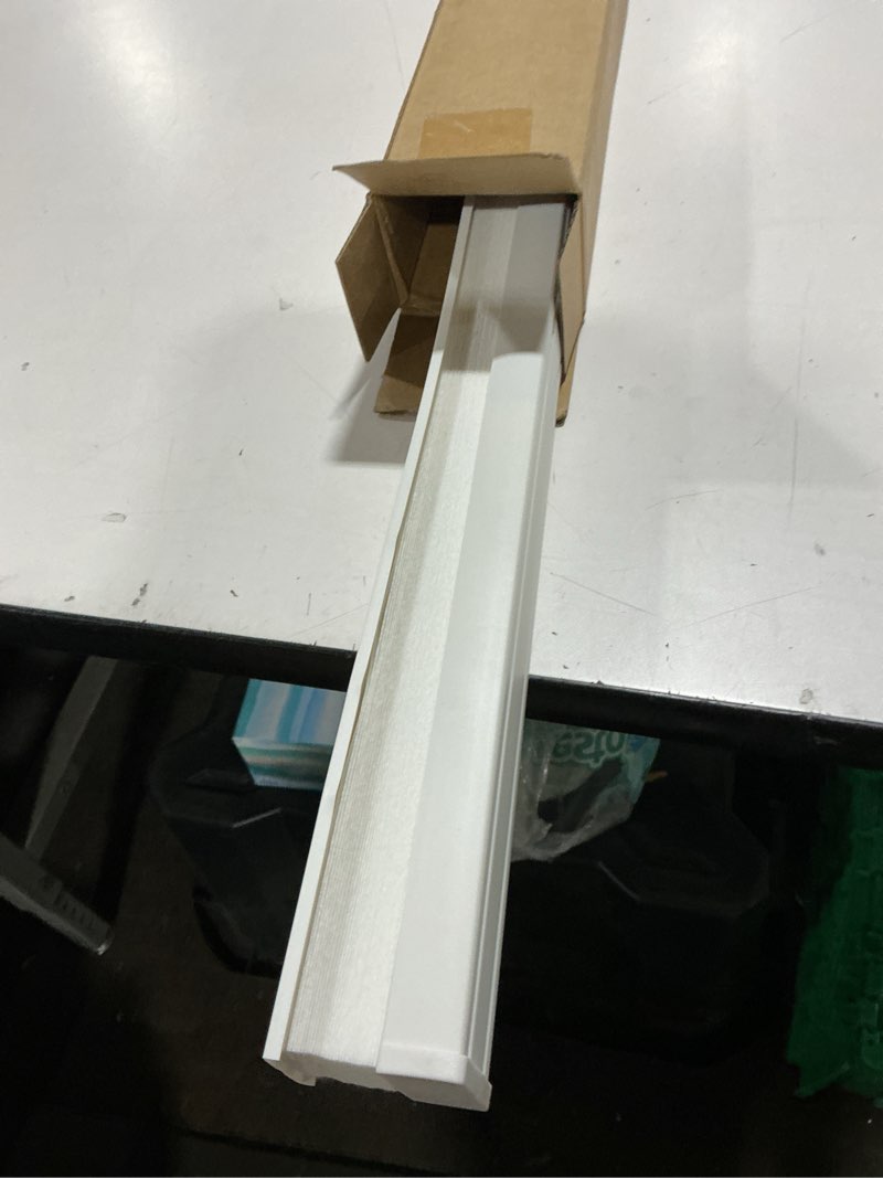 Condition photo showing As Is for Redi Shade No Tools Easy Lift Trim-at-Home Cordless Cellular Light Filtering Fabric Shade White, 48" W x 64" L, (Fits windows 31"- 48") White 48"W x 64"H