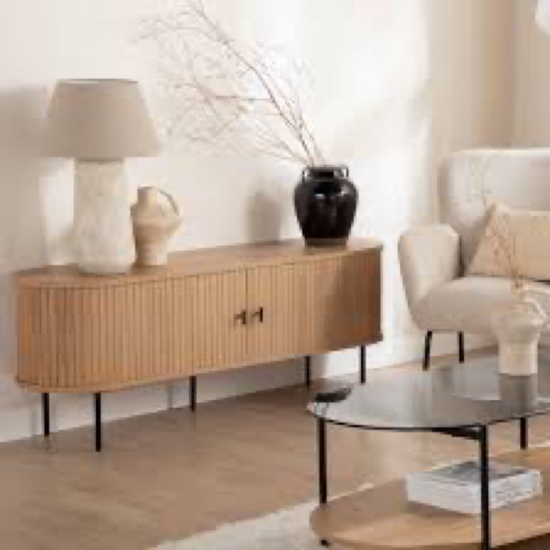 Mueble TV 150 en madera color natural