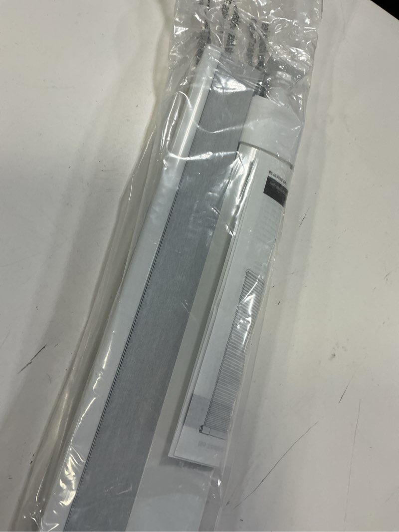 Condition photo showing Good Condition for lazblinds no tools no drill cordless cellular shades, blackout light blocking honeycomb shades for home, thermal insulation blinds for windows, 28" w x 48" h, white blackout-white 28" w x 48" h